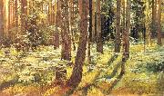 Ivan Shishkin Ferns in a Forest oil painting artist